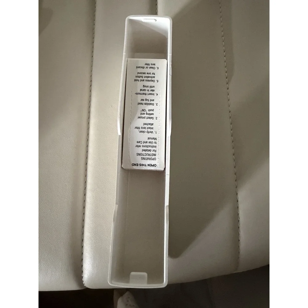 Braun HM-2 Thermoscan Instant Thermometer Child Or Adult White New